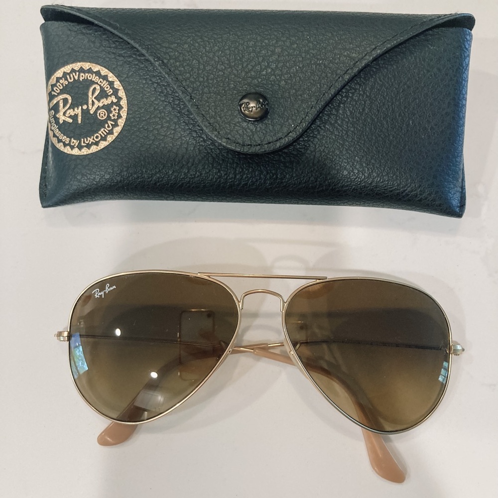 Ray Bans Aviator Gradient